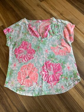 Lilly Pulitzer Women's Duval Top size Medium